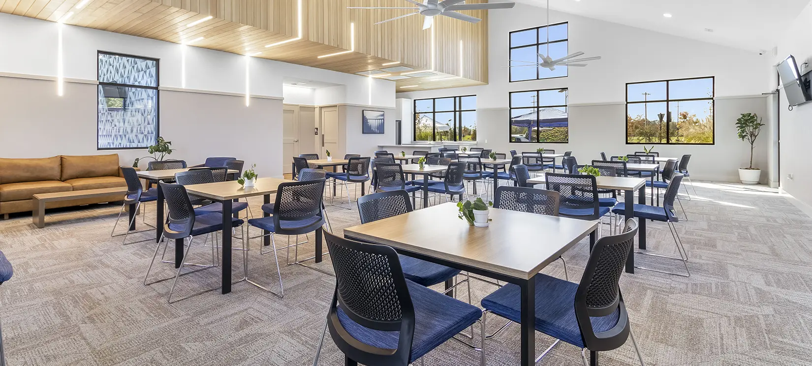 North Village Amenity Center Clubhouse Interior at Nexus in Gallatin Tennessee